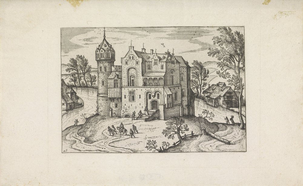 Château au bord d