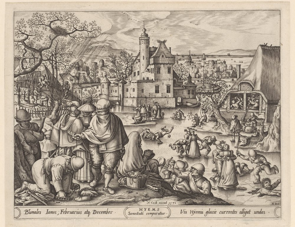 Hiver
Hyems
Les quatre saisons (série) - Pieter van der Heyden
