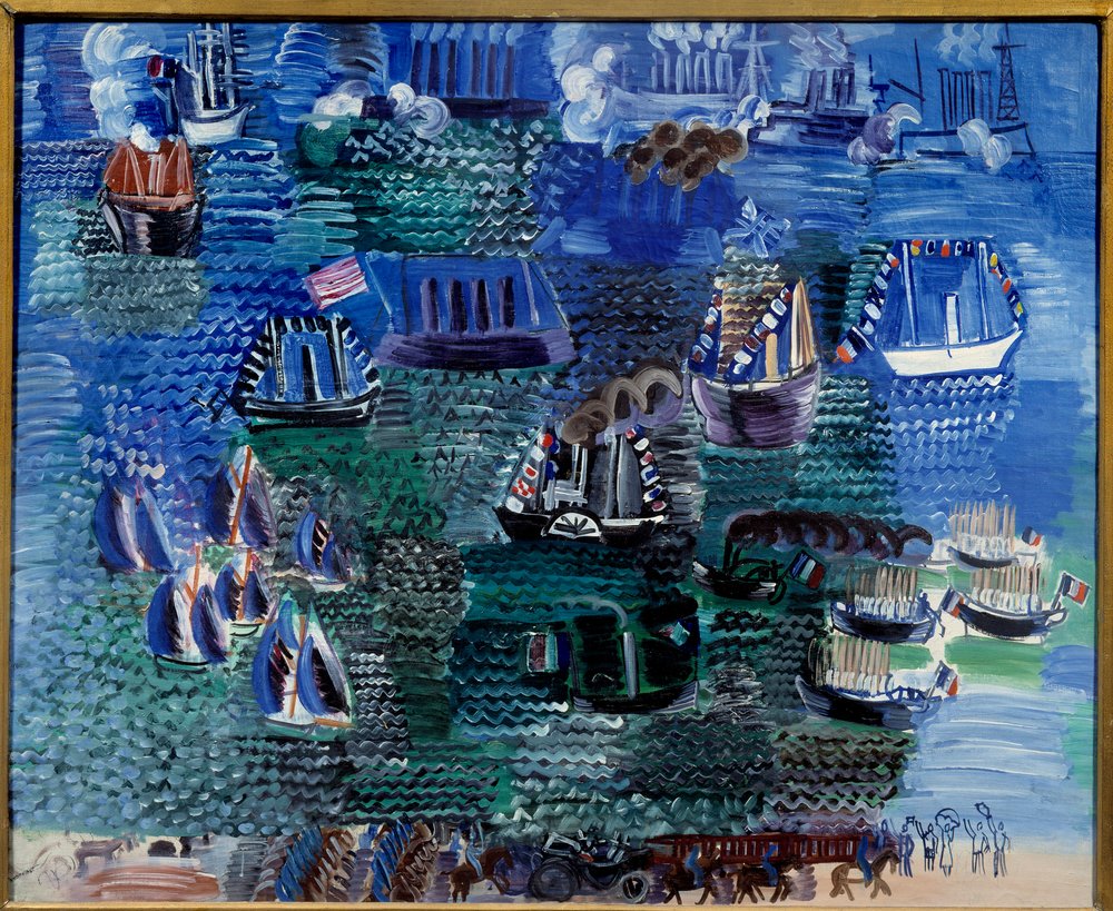 Fête maritime et visite officielle au Havre - Raoul Dufy
