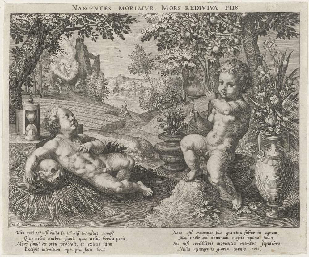 Allégorie de la Transience - Raphaël Sadeler (I)