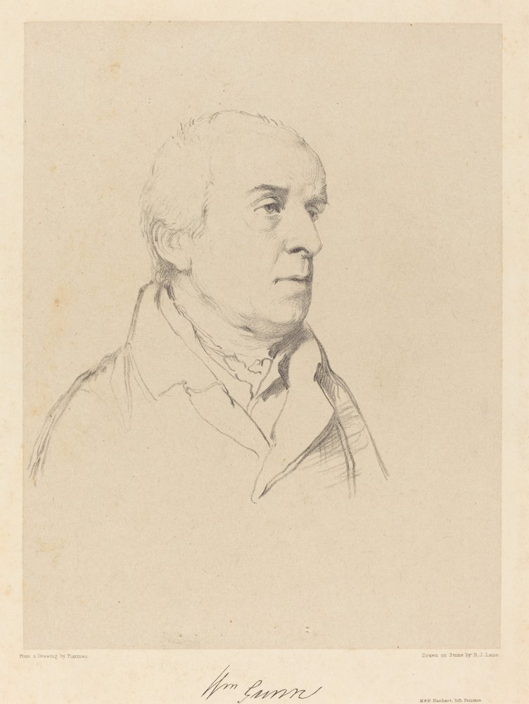 William Gunn - Richard James Lane after John Flaxman