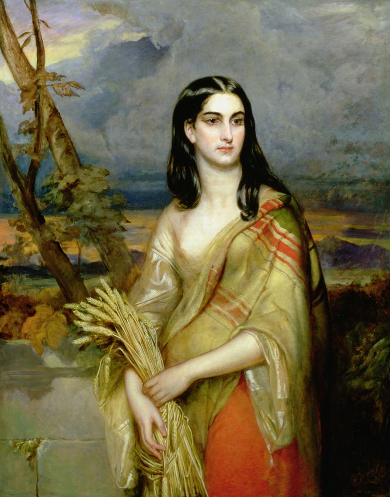 Ruth...Ruth II, 7-9, c.1842 | Robert Scott Lauder