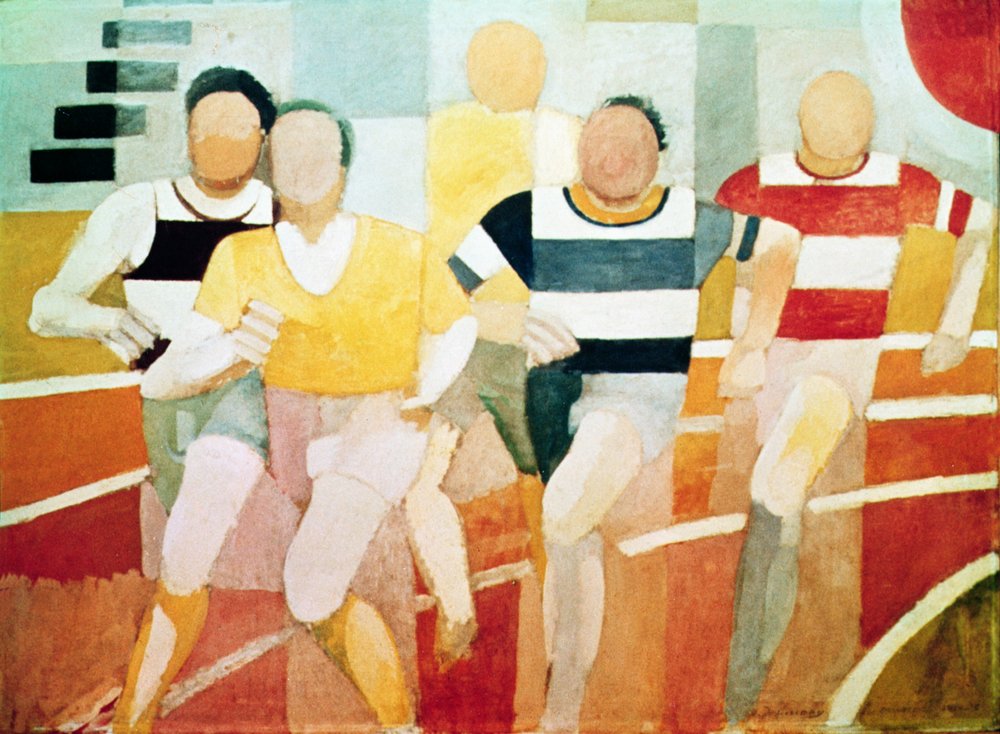 Coureurs | Robert Delaunay | Estampe d'art