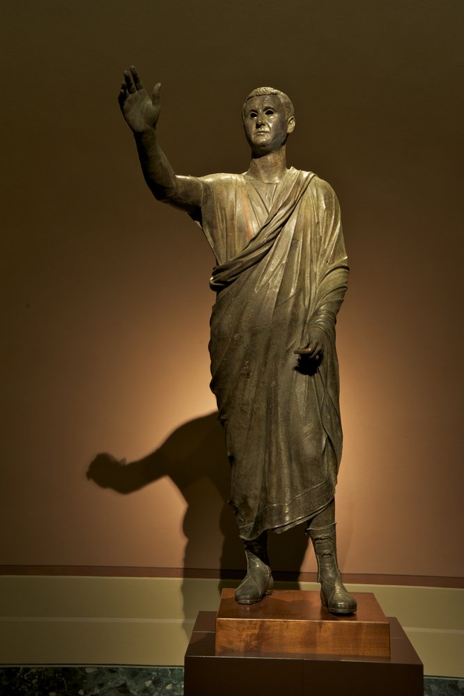 Aule Metele, L'Arringatore, L'Orateur | Roman