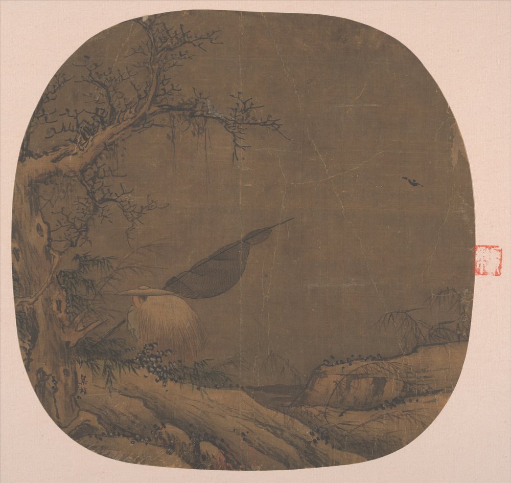 Pêcheur rentrant chez lui (feuille d