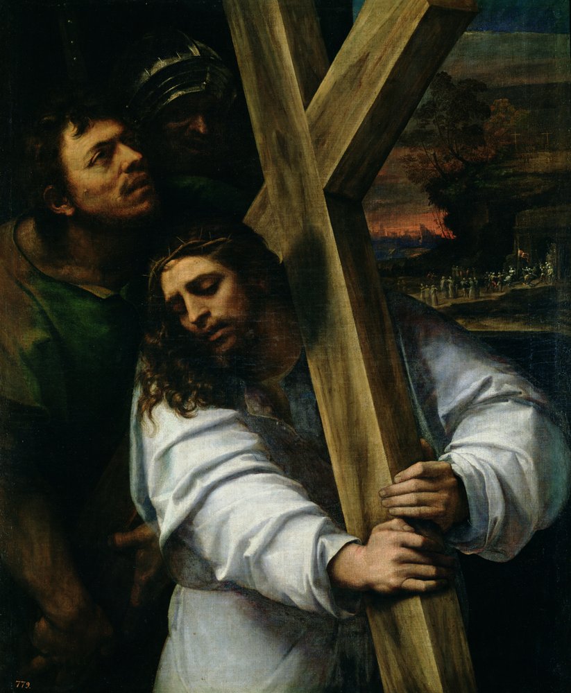 Jésus portant la croix, vers 1535 - Sebastiano del Piombo