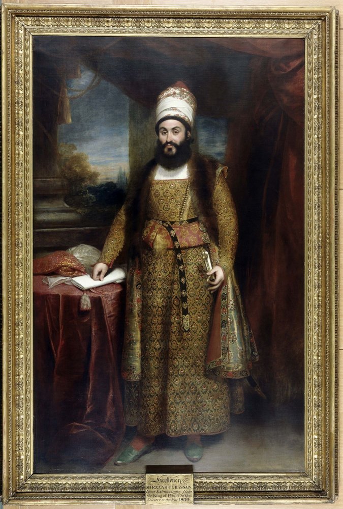 Portrait de Mirza Abul Hasan Khan Ilchi 1776-1846 - Sir William Beechey