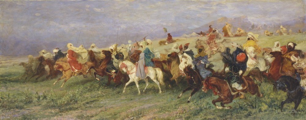 Fantaisie arabe - Stefano Ussi