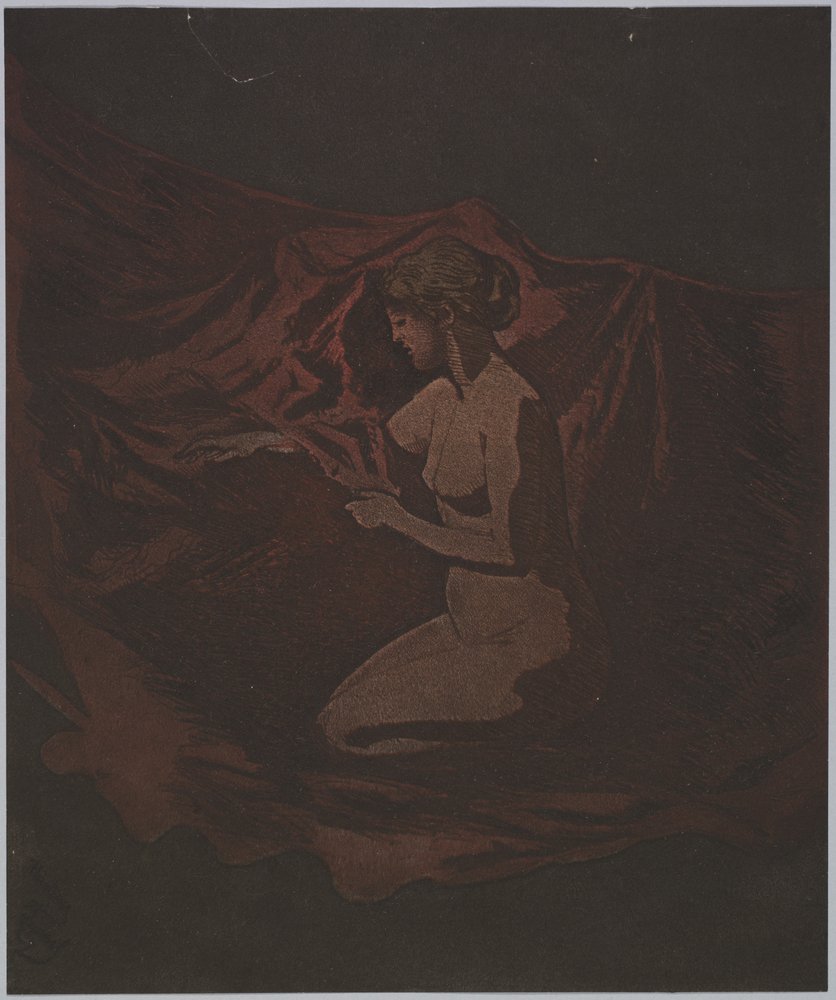 Les Braises | Theodore Roussel | Estampe d'art