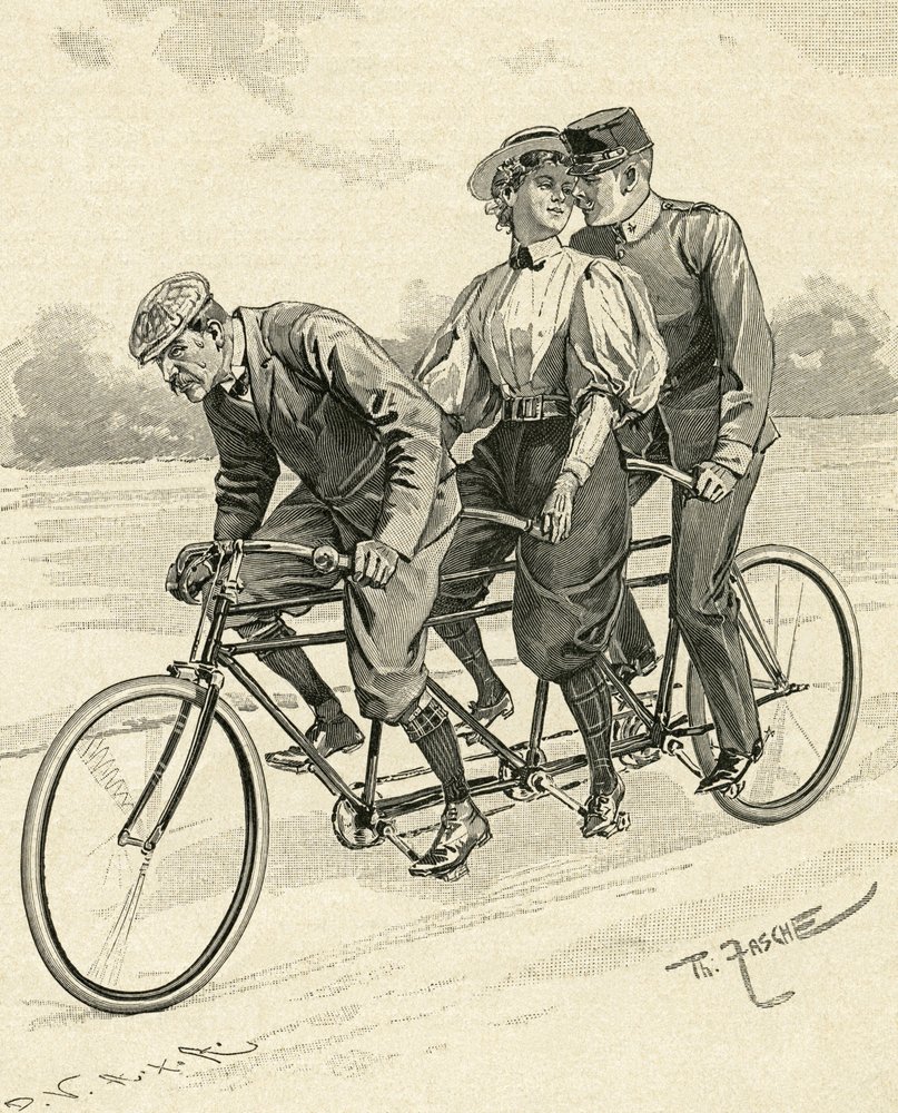 Bicyclette tandem 2025