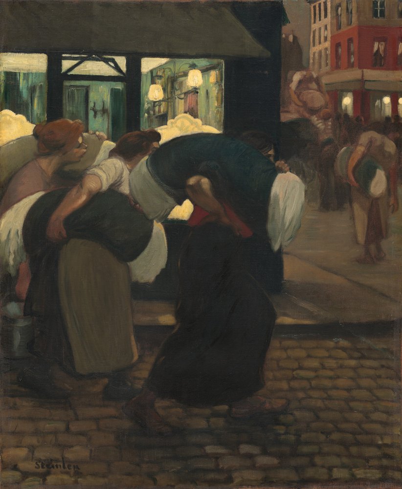 Les blanchisseuses - Theophile Alexandre Steinlen