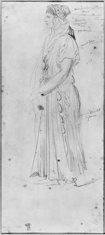 Femme mauresque - Théodore Chassériau