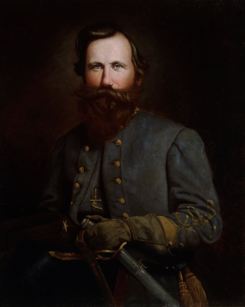 Portrait de James Ewell Brown Stuart, 1869 | Estampe d'art