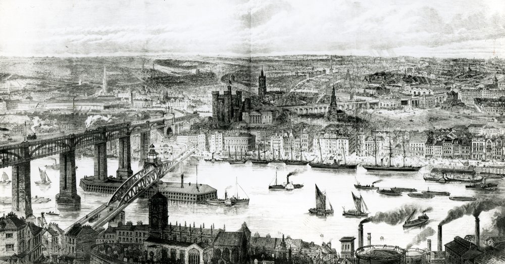 Newcastle upon Tyne, illustration de 