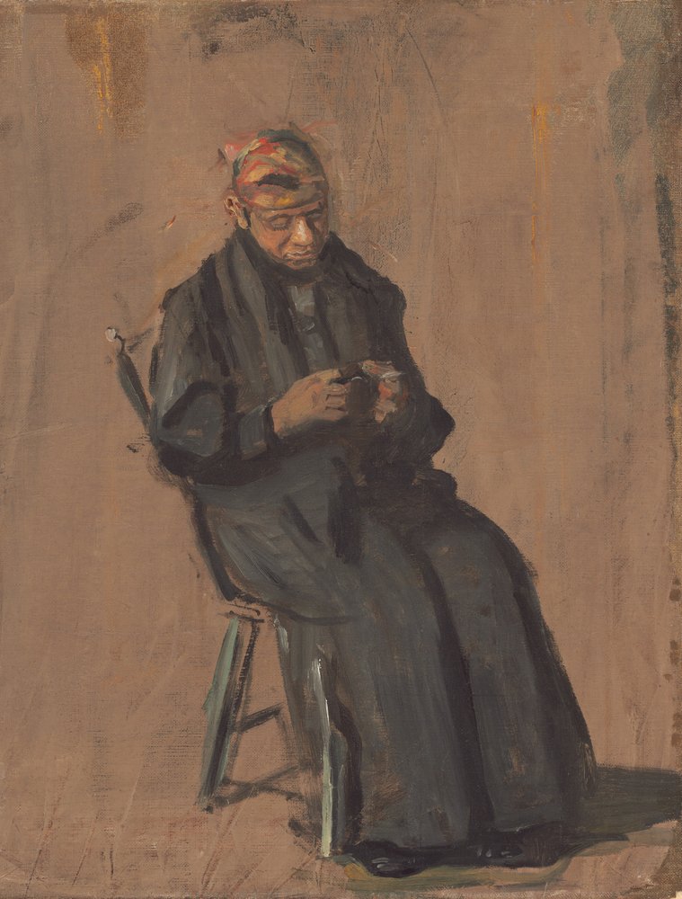 La chaperonne | Thomas Eakins | Estampe d'art