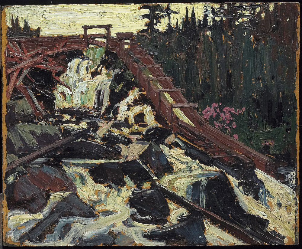 Chute de bois, 1915 | Tom Thomson | Estampe d'art