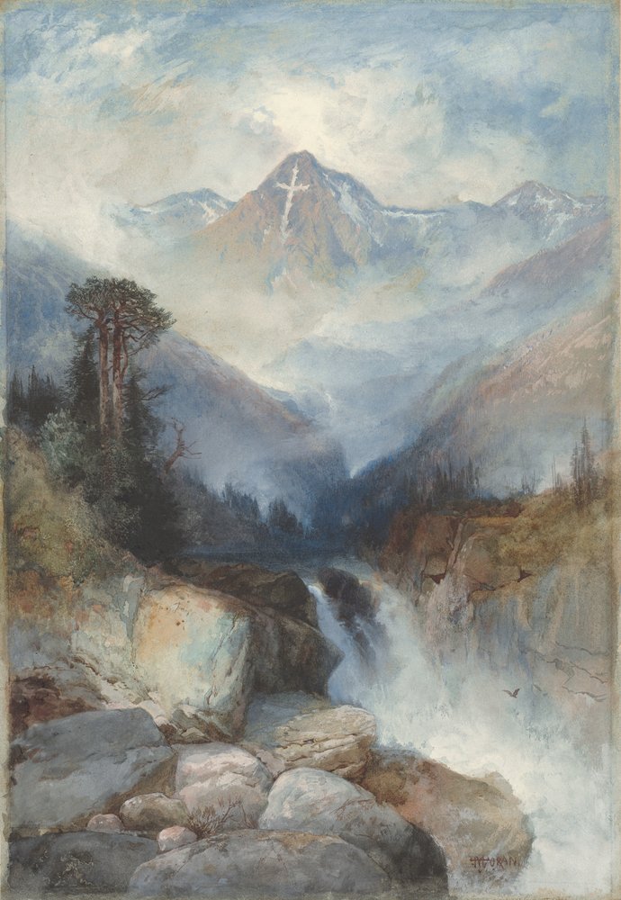 Montagne de la Sainte-Croix - Thomas Moran