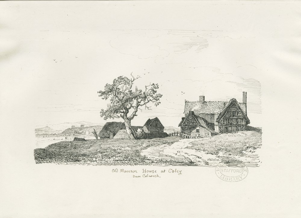 Colwich - Ancien manoir à Coley - Thomas Peploe Wood