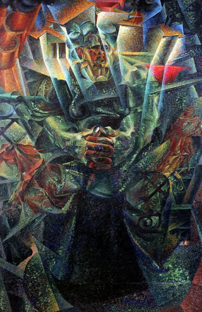 Matière, 1912 - Umberto Boccioni