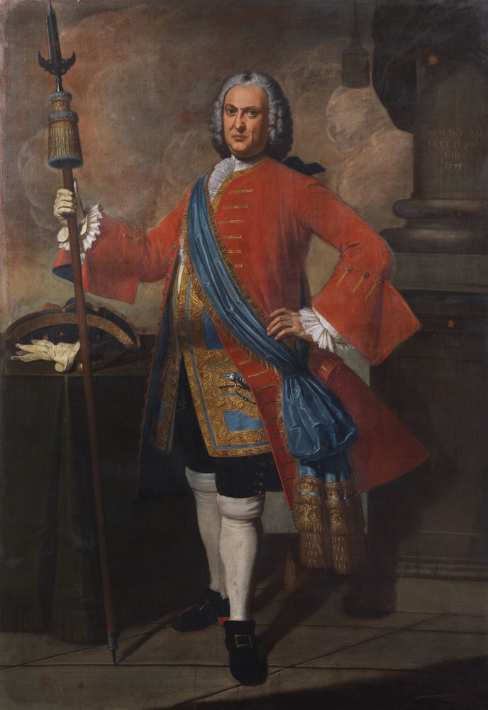 Portrait du capitaine de la garde Osvaldo Parus