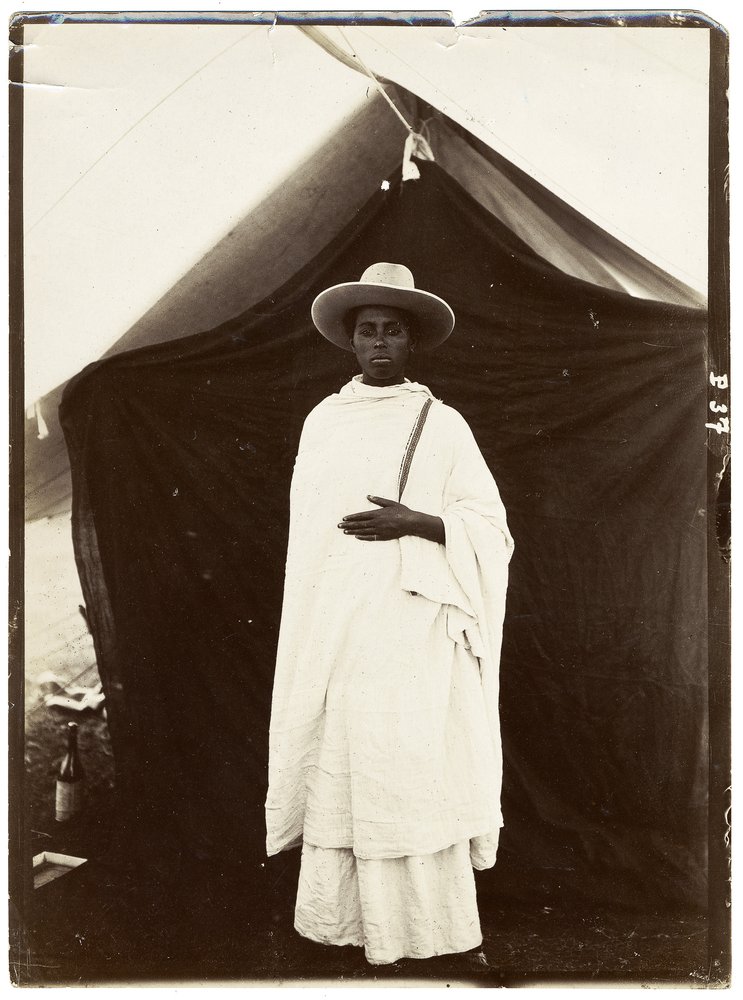 Femme abyssinienne, vers 1910 | Unbekannt | Estampe d'art