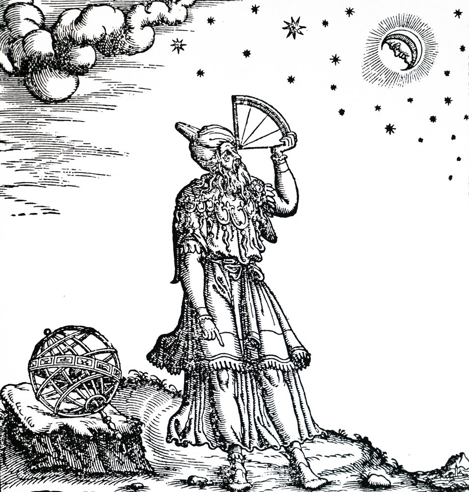 Un astronome | Unbekannt | Estampe d'art