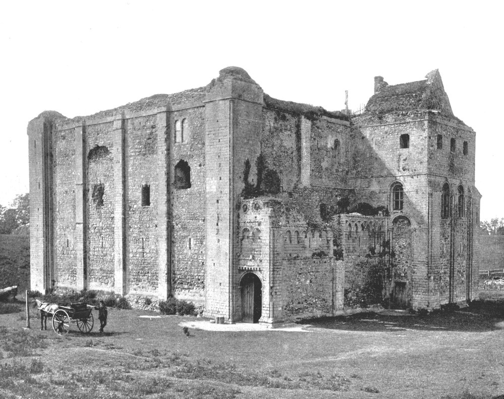 Castle Rising, Norfolk, 1894 | Unbekannt | Estampe d'art