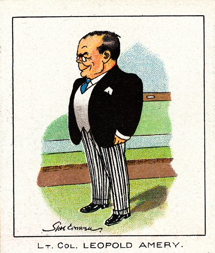 Leopold Charles Maurice Stennett Amery, homme politique conservateur ...