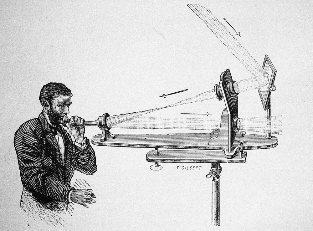 Photophone par Alexander Graham Bell, 1882 | Unbekannt