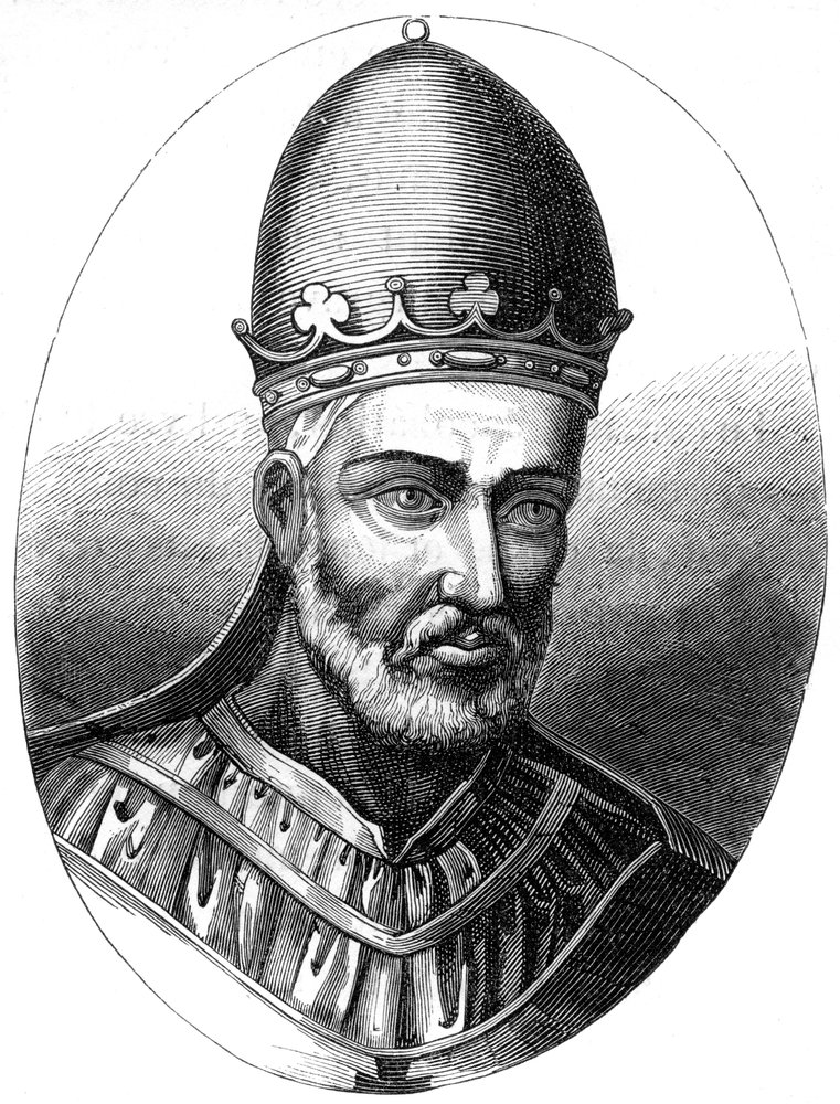 Pape Honorius III | Unbekannt | Estampe d'art