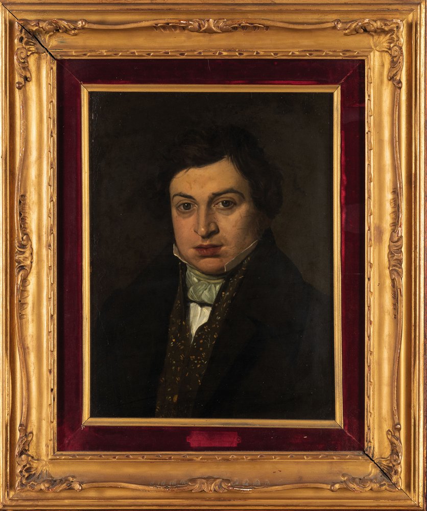 Portrait du compositeur Gioachino Antonio Rossini