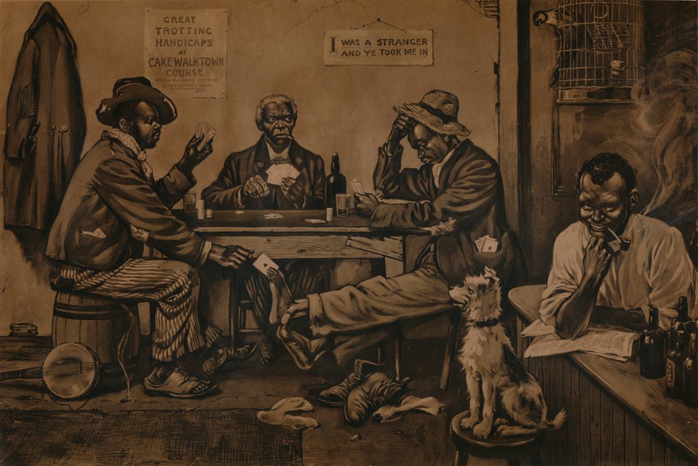 Écorcher l'agneau, vers 1910 | Unbekannt | Estampe d'art
