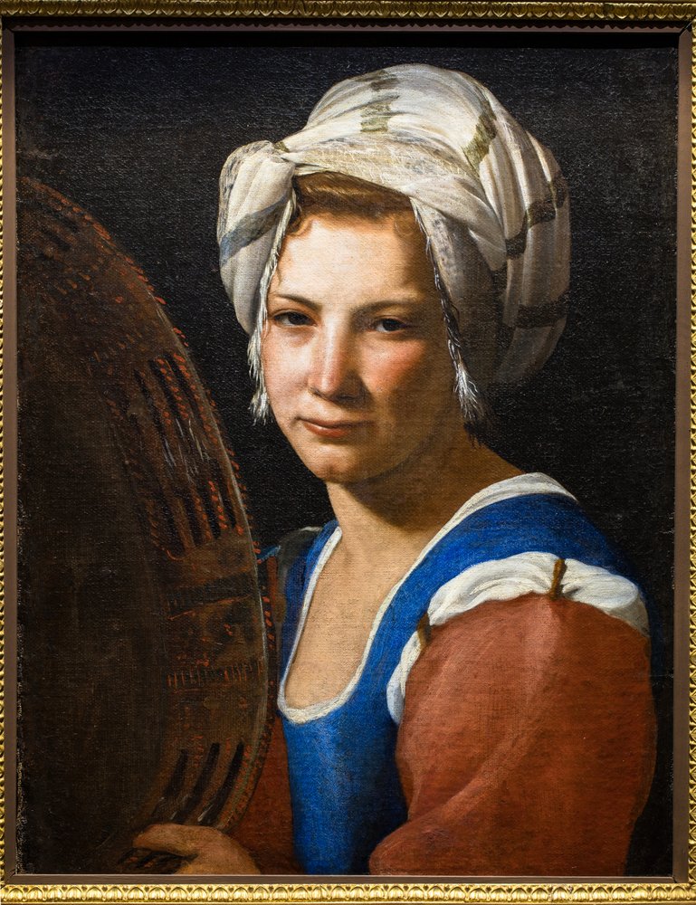 Gitan avec tambourin - Unknown artist