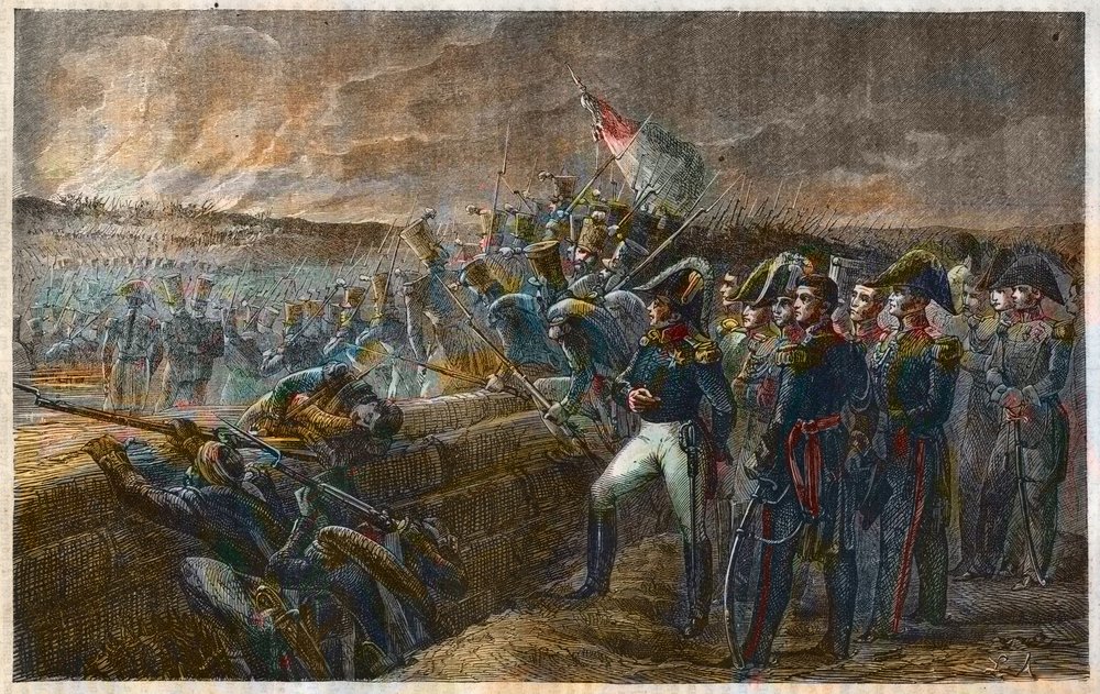 Cent Mille Fils de Saint Louis - Le siège français lors de la bataille du Trocadéro - 31 août 1823 - Expédition d’Espagne - Bataille du Trocadéro - Unknown artist