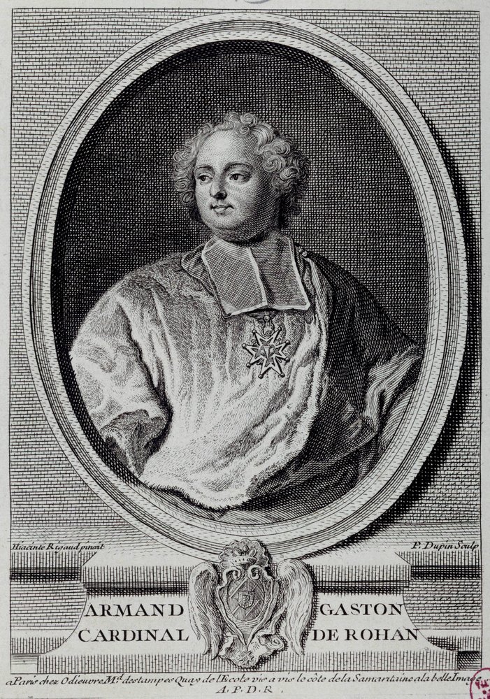 Portrait d'Armand Gaston Maximilien, Cardinal de Rohan (1674-1749)