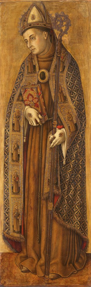Saint Louis de France - Vittore Crivelli