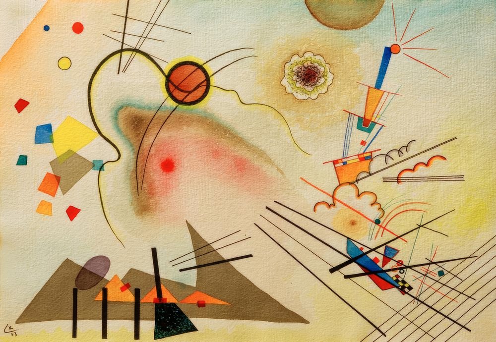 Aquarelle no 606 - Wassily Kandinsky