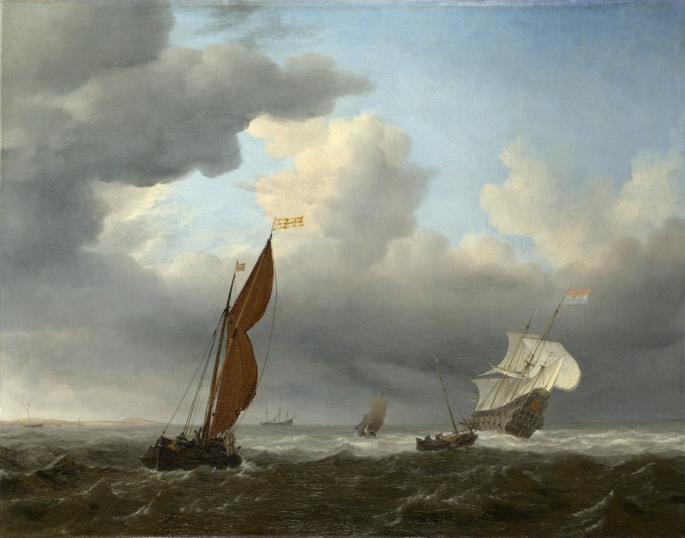 Un navire hollandais et d