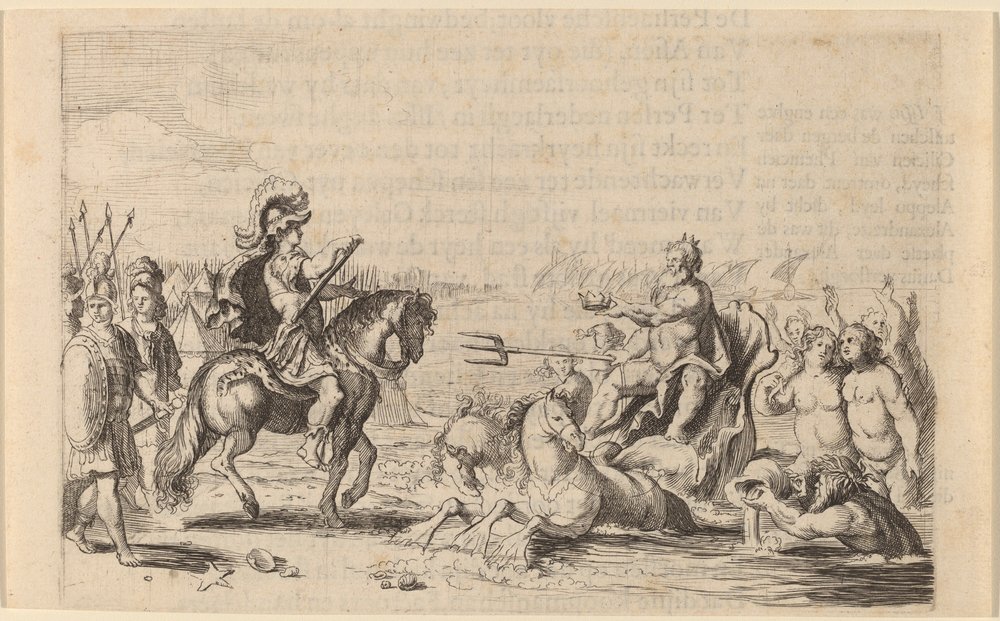 Alexandre le Grand et Neptune - Willem Basse