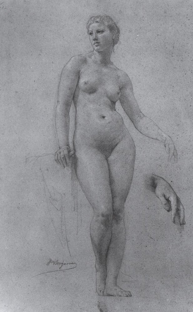 Étude de nu pour Vénus - William-Adolphe Bouguereau