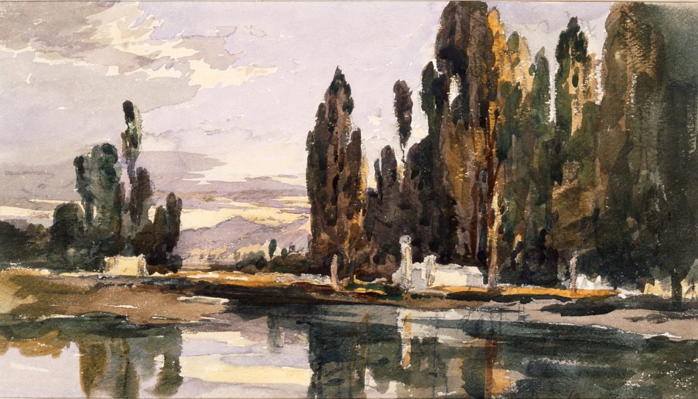 Un cimetière oriental - William James Muller