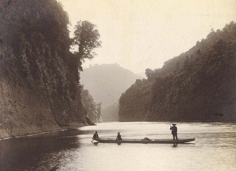 Rivière Whanganui, c.1905 - William Partington