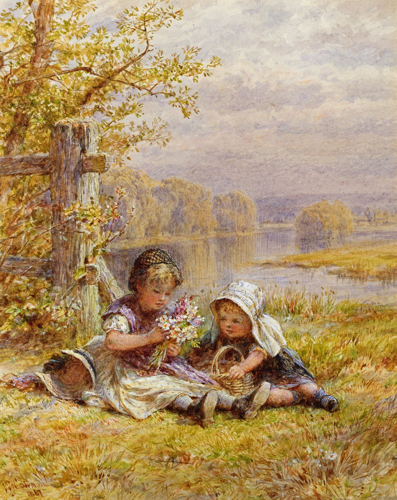 Un bouquet pour maman, 1867 - William Stephen Coleman