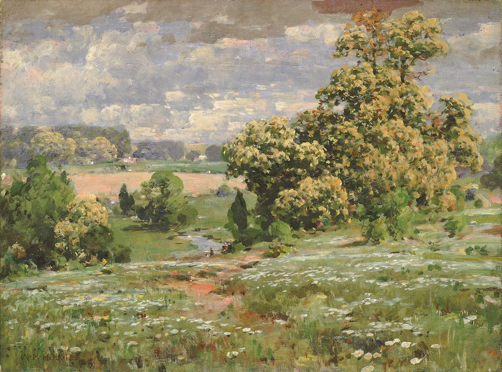 Châtaigniers en fleurs, n.d. - William Henry Holmes
