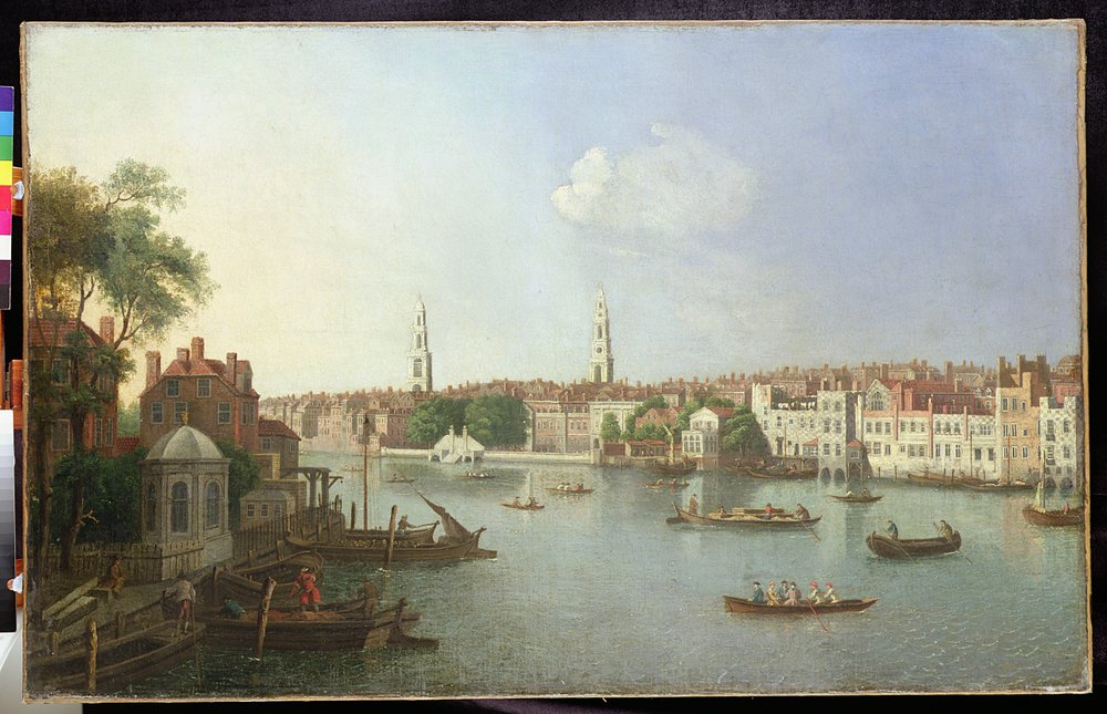 Somerset House (Matin), vers 1754-71 - William James