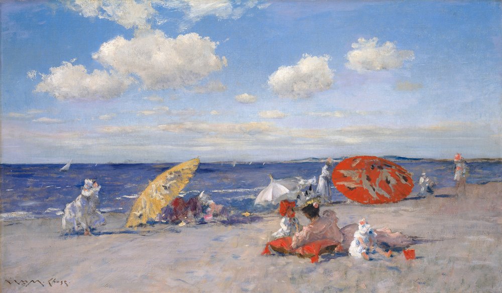 Au bord de la mer, vers 1892 - William Merritt Chase