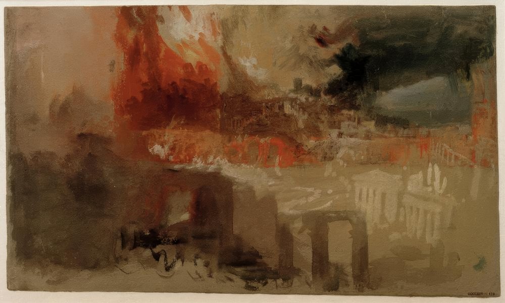L'incendie de Rome | Joseph Mallord William Turner
