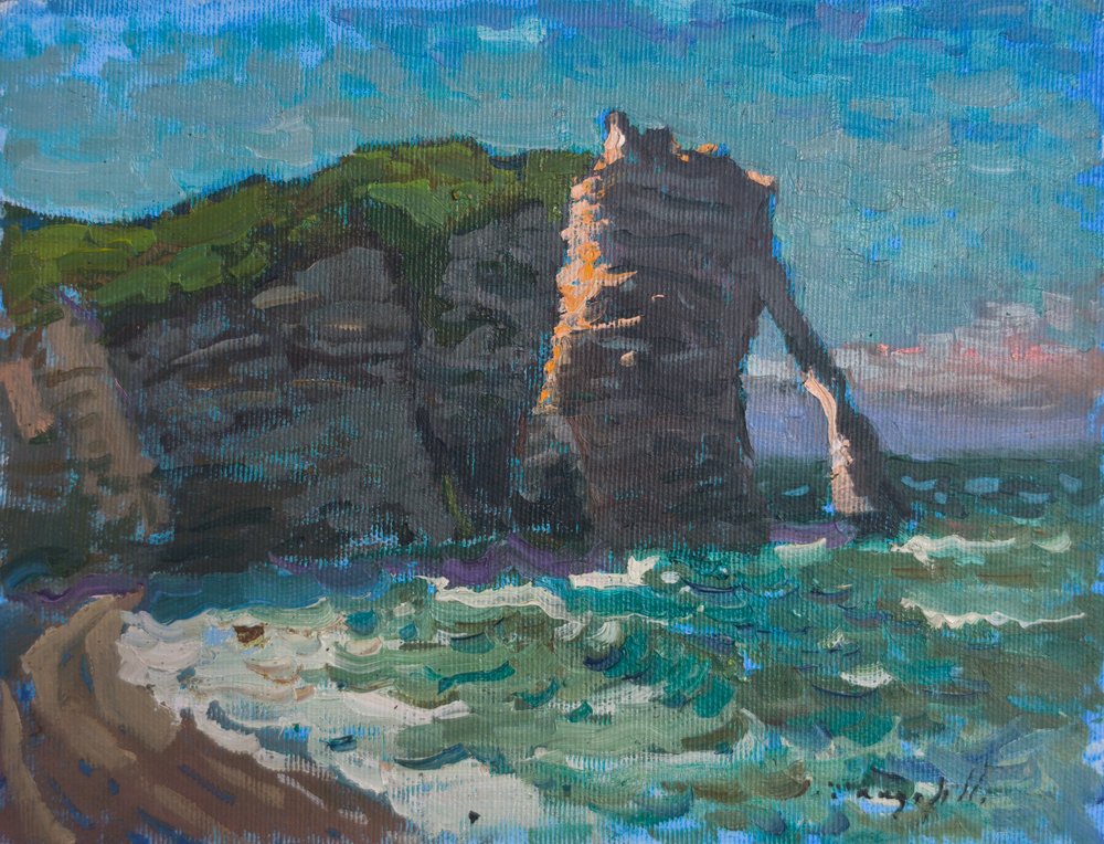 Normandy Etretat Etude 2 - Alexander Shandor