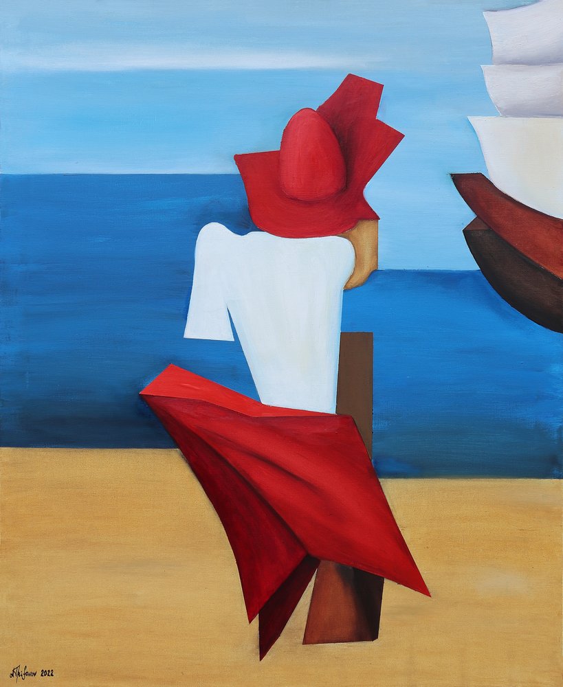 Red Hat au bord de la mer - Alexander Trifonov
