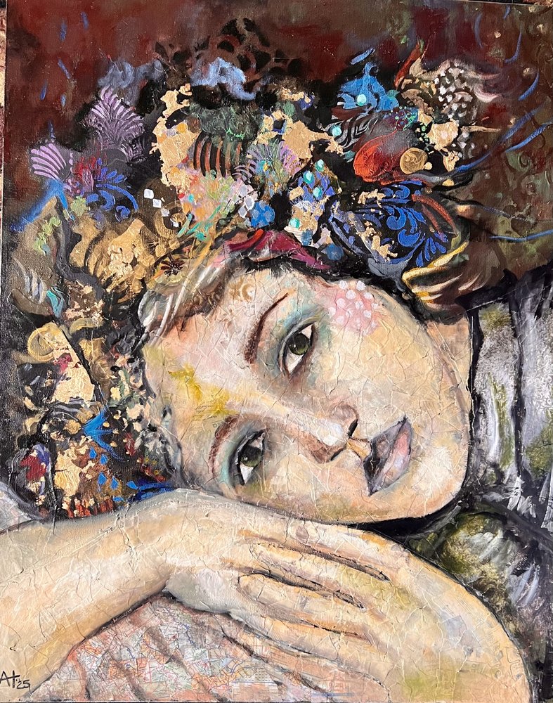 Une femme au charme floral - Alexandra Higgins